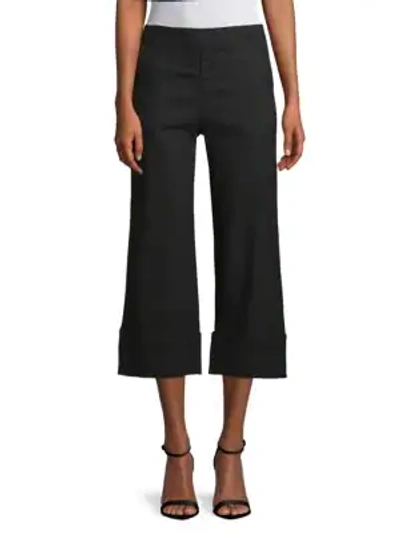 Xcvi Maja Cropped Pants In Black