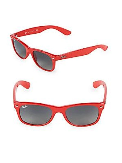 Ray Ban 52mm Square Wayfarer Sunglasses In Coral