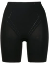 Wacoal Shape Air Breathable Long Leg Control Shorts In Black