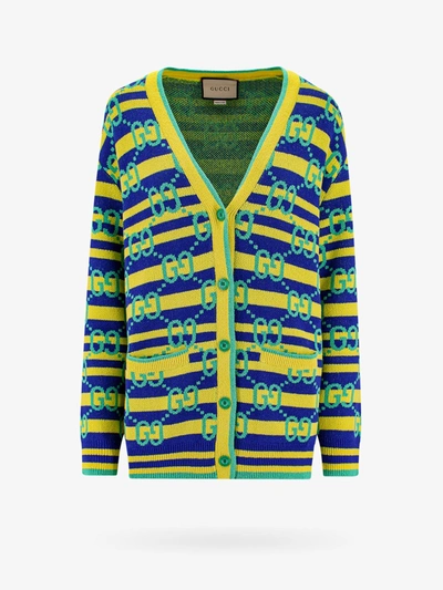 Gucci Cardigan-s Nd  Female In Yellow