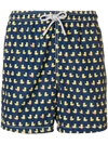 Mc2 Saint Barth Duck Print Swim Shorts