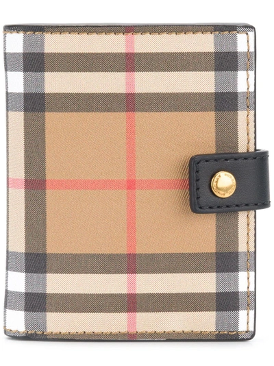 Burberry Vintage Check Folding Wallet