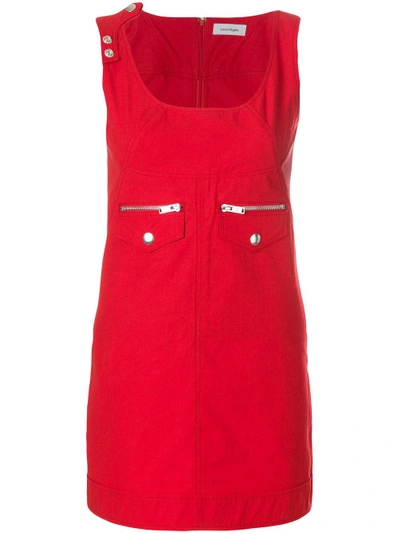Courrèges Tank Dress - Red