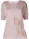 Blumarine Bow Detail Knitted Top