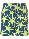 Mc2 Saint Barth Starfish Print Swim Shorts