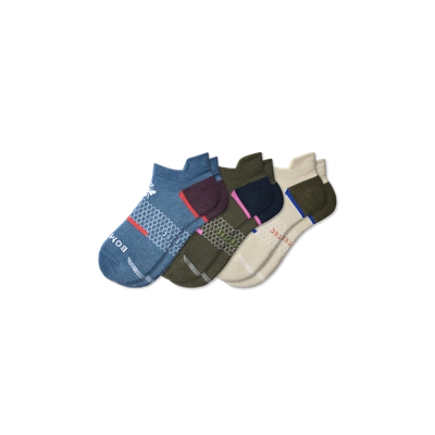 Bombas All-purpose Performance Ankle Sock 3-pack In Lake Husk Mix