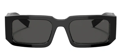 Prada Pr 06ys 09q5s0 Rectangle Sunglasses In Multi