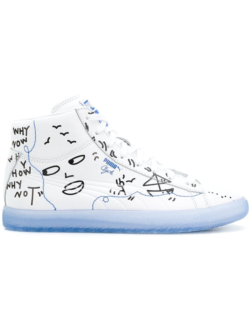basket puma x shantell martin clyde basket puma x shantell martin clyde