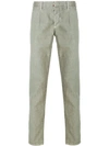Incotex Slim Fitted Trousers - Grey
