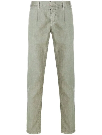 Incotex Slim Fitted Trousers - Grey