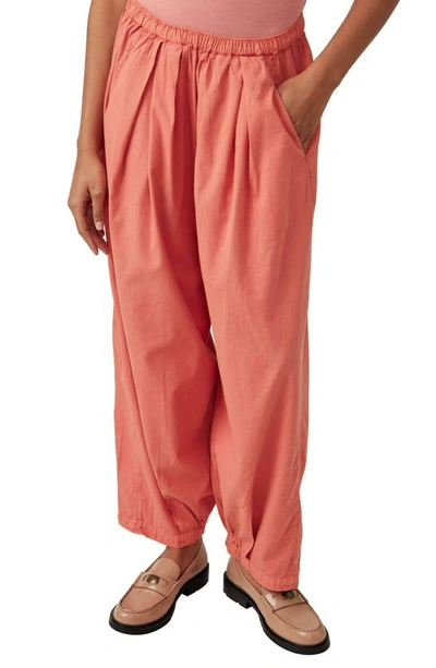 Free People To The Sky Parachute Pants In Watermelon