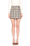 Alexia Admor Wrenley Classic Tweed Miniskirt In Brown Multi