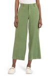 Kut From The Kloth Flat Front Crop Wide Leg Pants In Multi