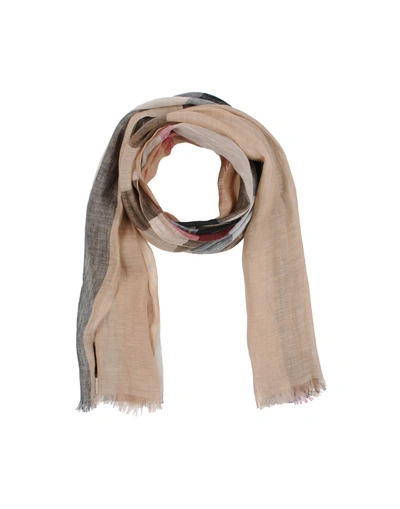 Burberry Oblong Scarves In Beige