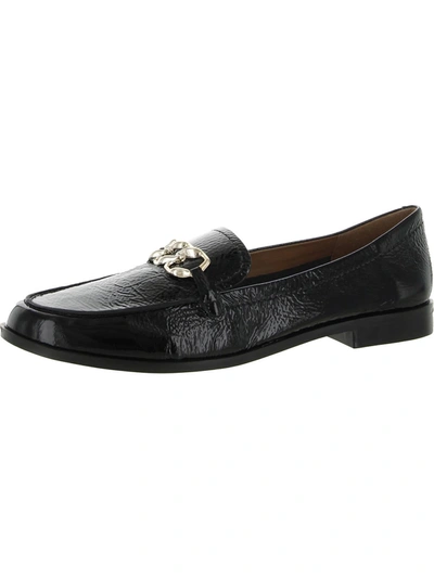 Naturalizer Sevyn Womens Embellished Slip On Loafers In Black