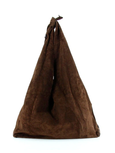 The Row Shoulder Bag In Brown