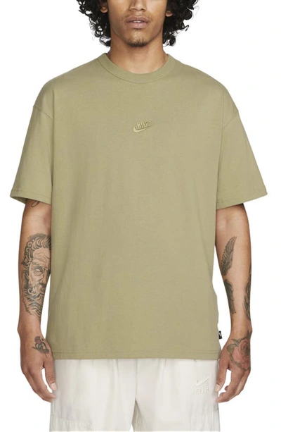 Nike Men's  Sportswear Premium Essentials T-shirt In Olive/olive
