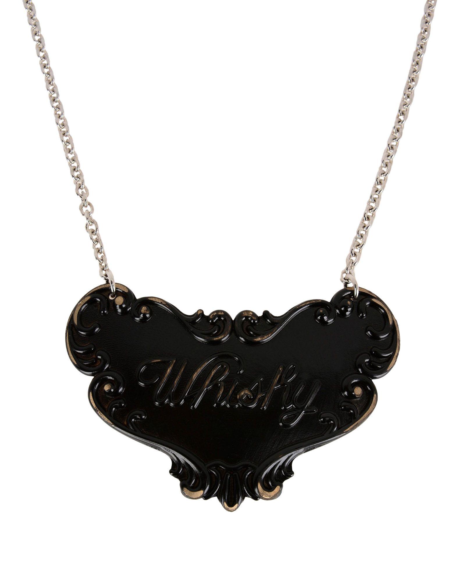 Mm6 Maison Margiela Necklace In Black | ModeSens