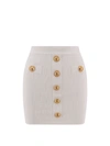 Balmain Skirt In White