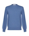 Cruciani Sweaters In Slate Blue