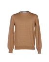 Gran Sasso Sweaters In Camel