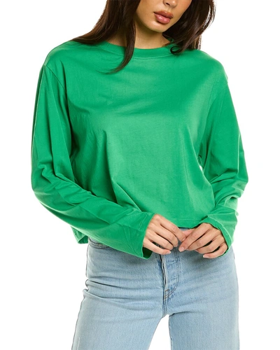 Chaser Crop T-shirt In Green