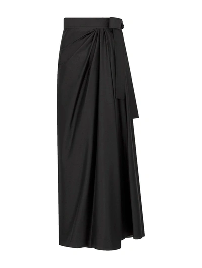 Dior Long Skirt In Black