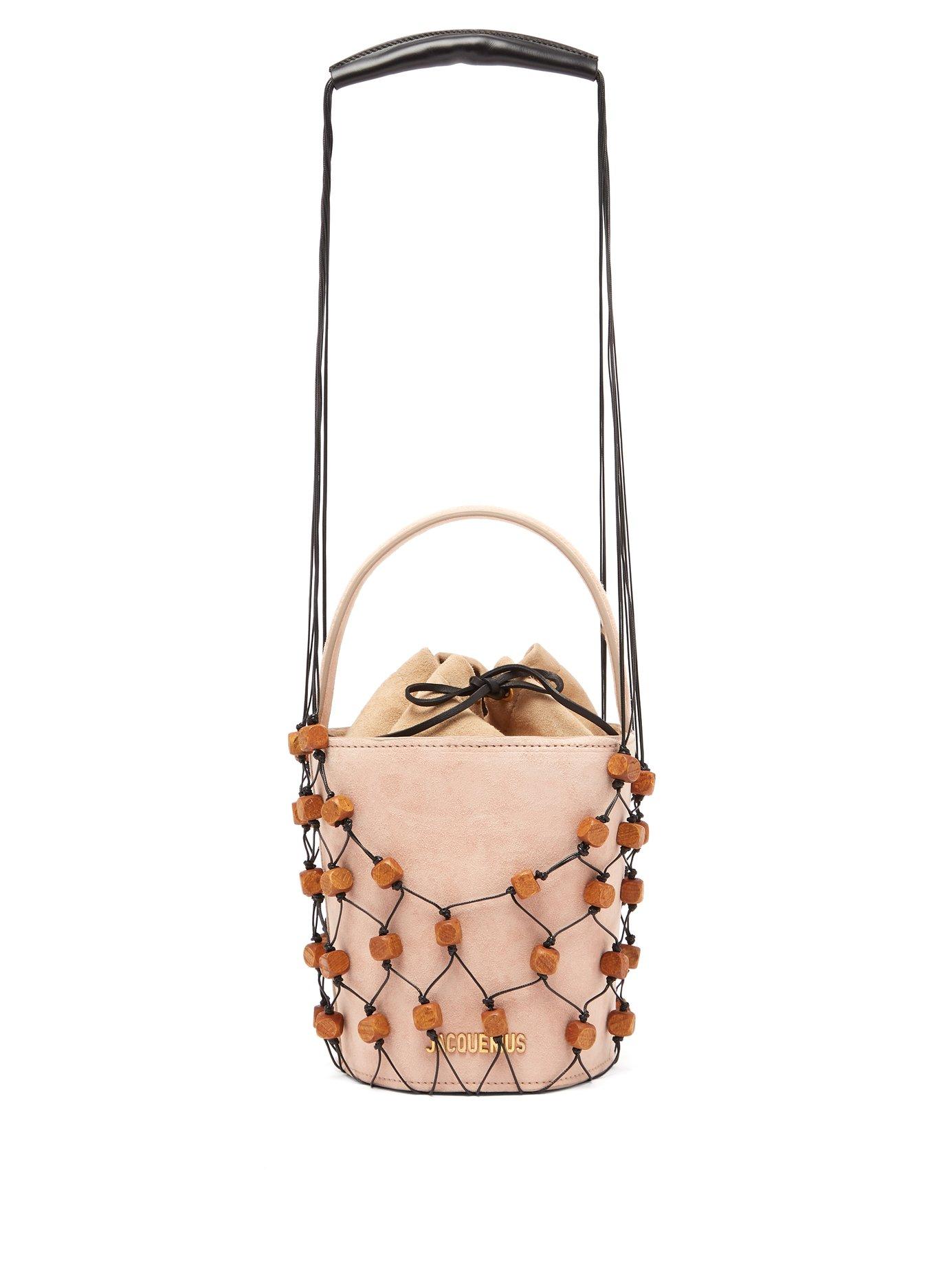 Jacquemus - Le Sac Maracasau Bucket Bag - Womens - Light Pink | ModeSens