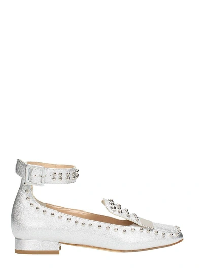 The Seller Silver Studs Loafers