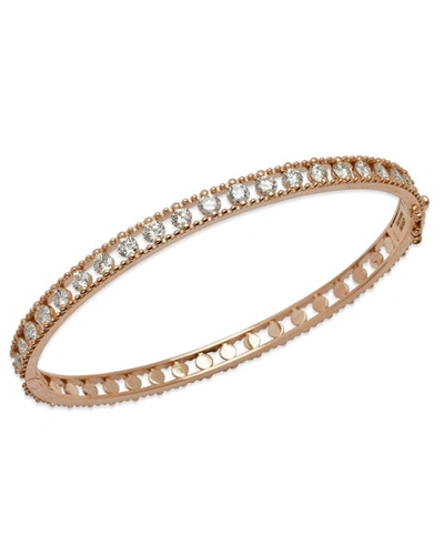 Staurino Fratelli Allegra 18k Rose Gold Diamond Bangle Bracelet