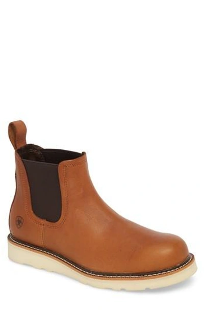 Ariat Rambler Recon Mid Chelsea Boot In Golden Grizzly