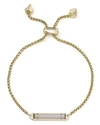 Kendra Scott Stan Bracelet In Gold/slate