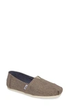 Toms Alpargata Slip-on In Desert Taupe