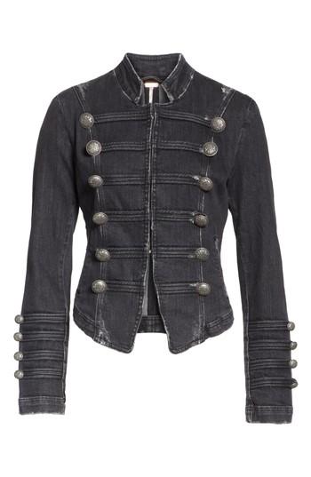free people fitted military jacket