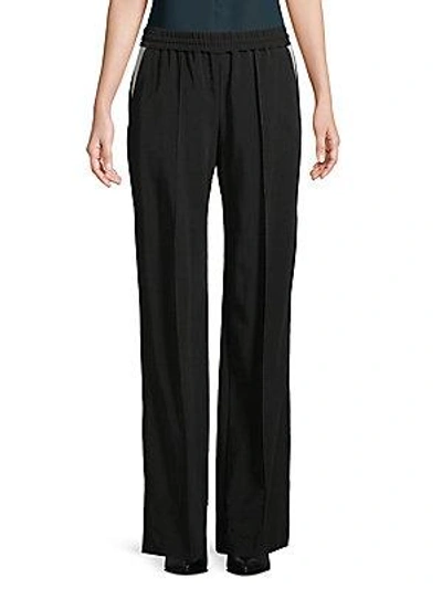Lanvin Loose-fit Pleated Pants In Black