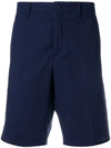 Prada Chino Shorts In Blue