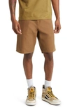 Carhartt Organic Cotton Canvas Carpenter Shorts In Hamilton Brown