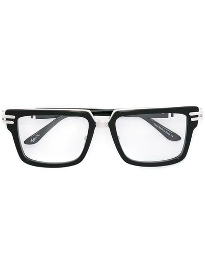 Frency & Mercury Rich Back Glasses In Black