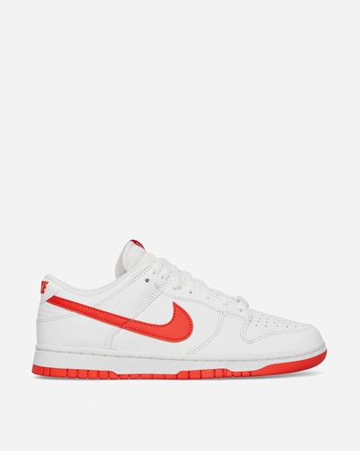 Nike Dunk Low Sneakers White / Picante Red In Multicolor