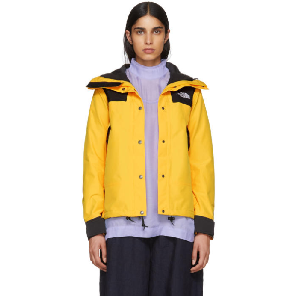 north face yellow mountain jacket