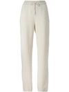 Loro Piana Gathered Ankle Knitted Trousers - Neutrals In Nude & Neutrals