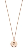 Kate Spade Initial Pendant Necklace In S