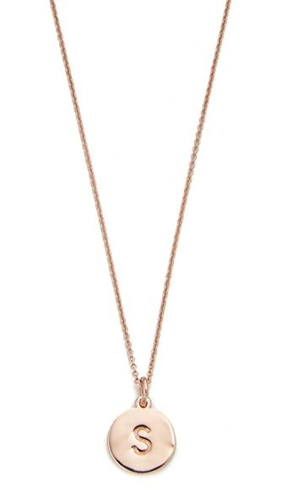 Kate Spade Initial Pendant Necklace In S