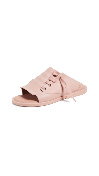 Melissa Ulitsa Slide Sandals In Pink