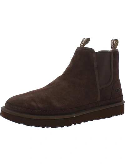 Ugg Neumel Chelsea Mens Suede Slip On Chelsea Boots In Multi