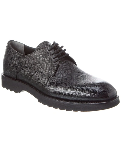 Tom Ford Leather Oxford In Black