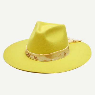 Wyeth Women's Piper Hat In Bright Yellow