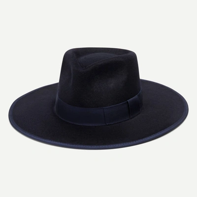 Wyeth Women's Carter Hat In Midnight Blue In Black