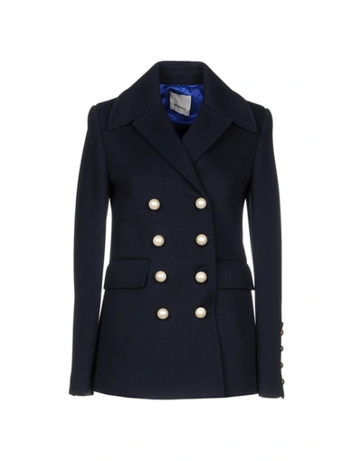 Pinko Coats In Dark Blue