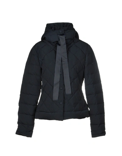 Armani Jeans Down Jackets In Dark Blue